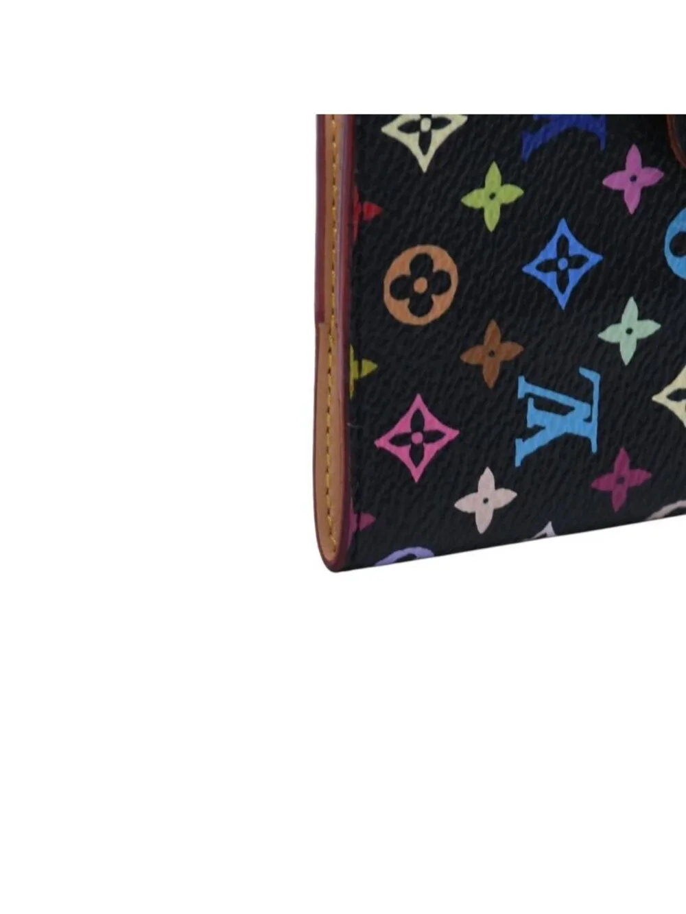 Louis Vuitton Carnet Duval Agenda Mini Notebook Cover Monogram Multicolor